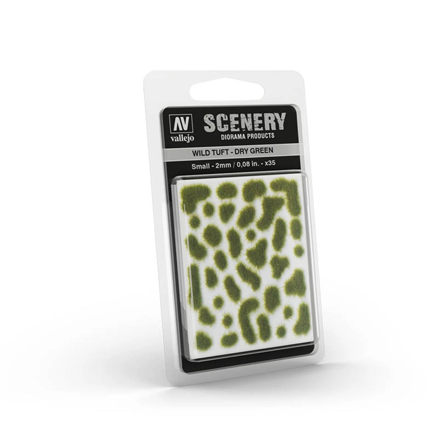 Vallejo Scenery: Wild Tuft – Dry Green (2mm)