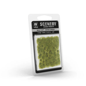Vallejo Scenery: Wild Tuft – Dense Green (6mm)