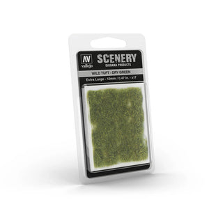 Vallejo Scenery: Wild Tuft – Dry Green (12mm)