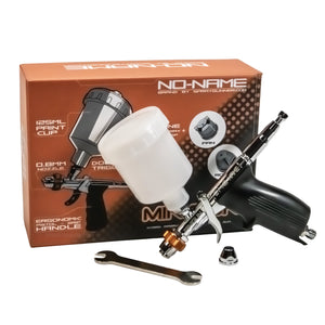 MINIGUN by NO-NAME pistol grip trigger-type fan spray hybrid airbrush