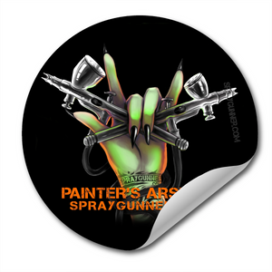 SprayGunner Exclusive Monster Airbrush Sticker