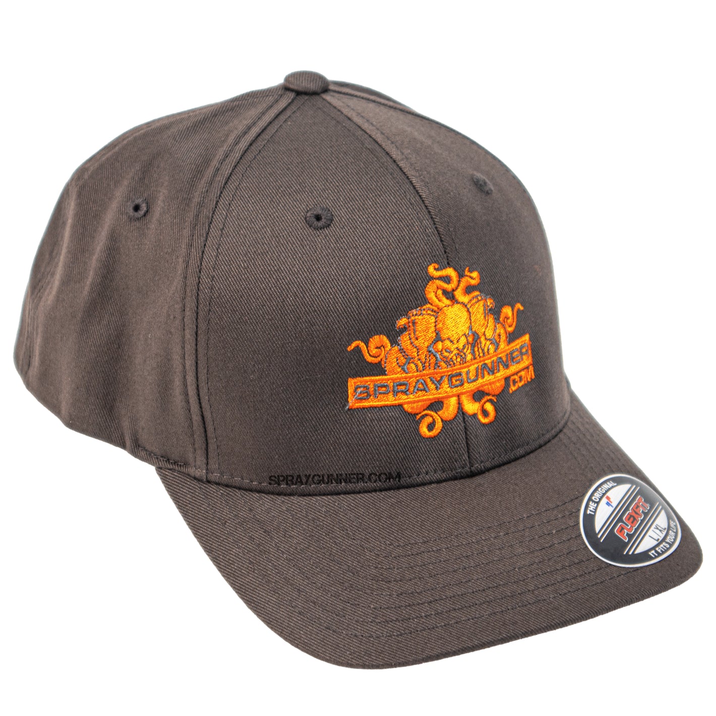 SprayGunner Gray Atom Logo Cap