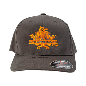 SprayGunner Gray Atom Logo Cap