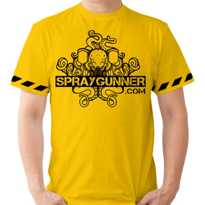 SprayGunner Exclusive WARNING! DO NOT DISTURB Airbrush Artist T-shirt