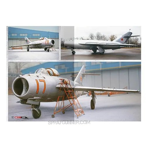 AMMO by MIG Publications - MIG-17F / LIM-5 / SHENYANG J-5 - VISUAL MODELERS GUIDE (Multilingual) AMMO by Mig Jimenez