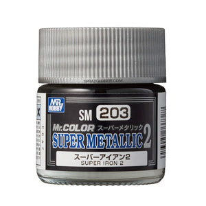 GSI Creos Mr. Color Paint: Super Metallic 2 Super Iron 2 SM203 - SprayGunner