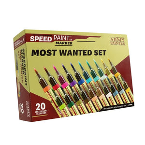 The Army Painter Speedpaint Marker: Most Wanted Set