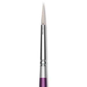 Size 6 Silver Twister 88 Synthetic Ultra Round Short-Handle Silver Brush. Perfect for smooth paint application and delicate details