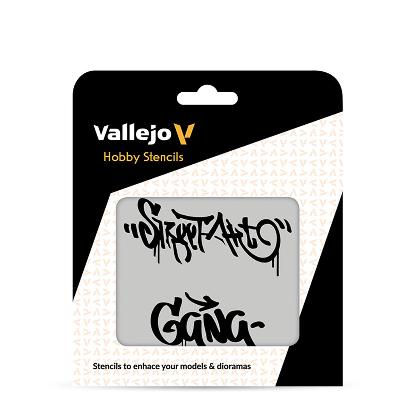 Vallejo Hobby Stencils: Street Art Nº2 (125x125mm)