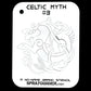 NO-NAME Brand Celtic Myth Stencil #3