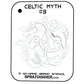 NO-NAME Brand Celtic Myth Stencil #3