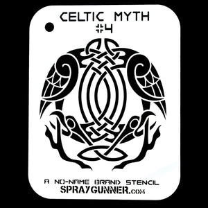 NO-NAME Brand Celtic Myth Stencil #4