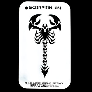 NO-NAME Brand Scorpion Stencil #4