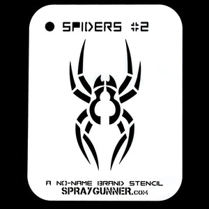 NO-NAME Brand Spiders Stencil #2