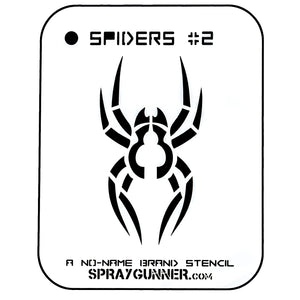 NO-NAME Brand Spiders Stencil #2