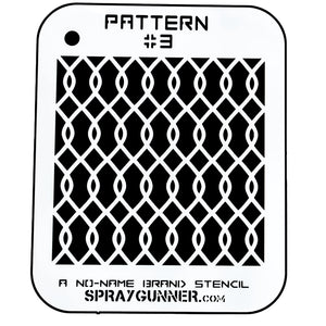 NO-NAME Brand Pattern Stencil #3 - SprayGunner
