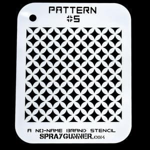 NO-NAME Brand Pattern Stencil #5 - SprayGunner