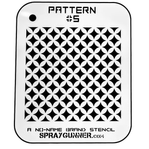 NO-NAME Brand Pattern Stencil #5 - SprayGunner