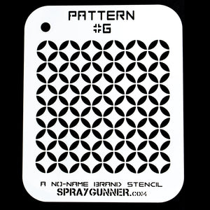 NO-NAME Brand Pattern Stencil #6