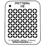 NO-NAME Brand Pattern Stencil #6 - SprayGunner