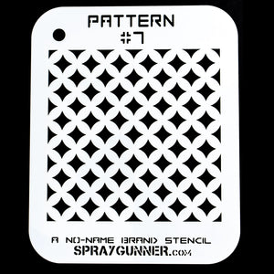 NO-NAME Brand Pattern Stencil #7 - SprayGunner