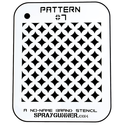 NO-NAME Brand Pattern Stencil #7 - SprayGunner