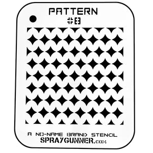 NO-NAME Brand Pattern Stencil #8 - SprayGunner