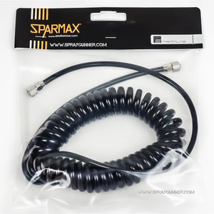 Sparmax coiled air hose 1/8"-1/8" - SprayGunner