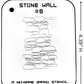 Stone Wall Stencil #9 for airbrushing by NO-NAME Brand