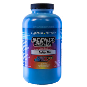 Scenix Mural & Theme Paint - Daylight Blue (32 oz) Createx
