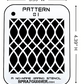 Pattern #1 Stencil for airbrushing by NO-NAME Brand