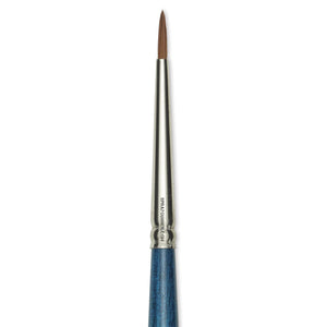 Silver Brush BelleAqua Round Short Handle Brush Size 0 Silver Brush at SprayGunner