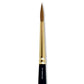 Size 4 Silver Brush Renaissance Round Short Handle Brush