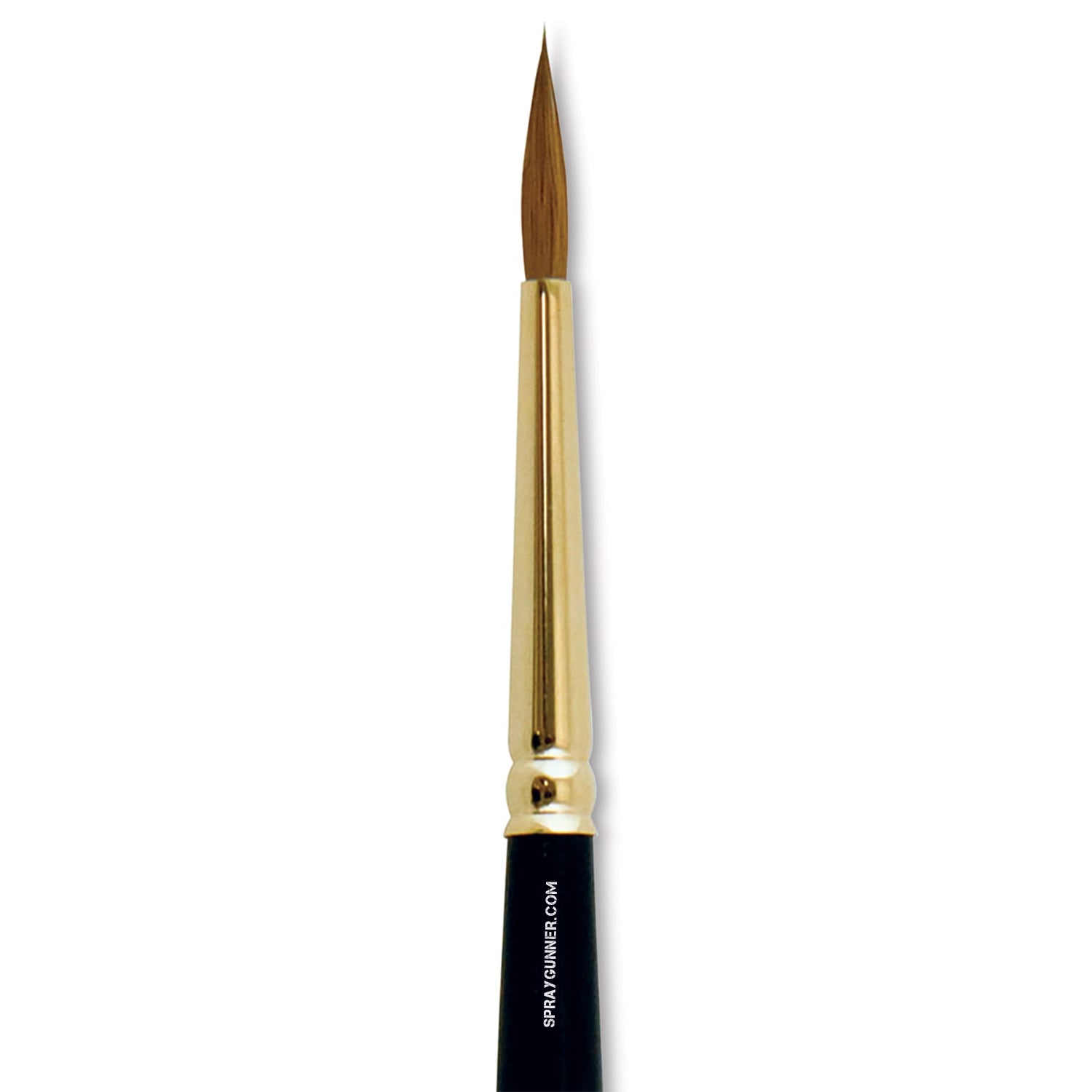 Size 4 Silver Brush Renaissance Round Short Handle Brush