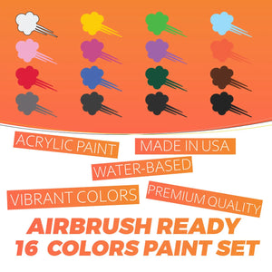 Simply Airbrush Paint Set For Beginners