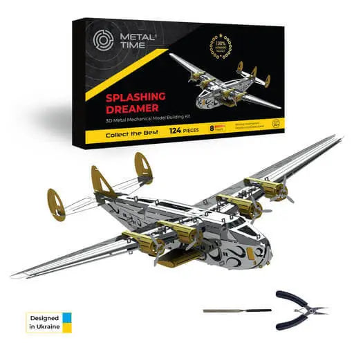 Splashing Dreamer Aircraft Metal Model - SprayGunner