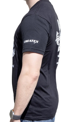 Createx/SprayGunner Mascot T-shirt - SprayGunner