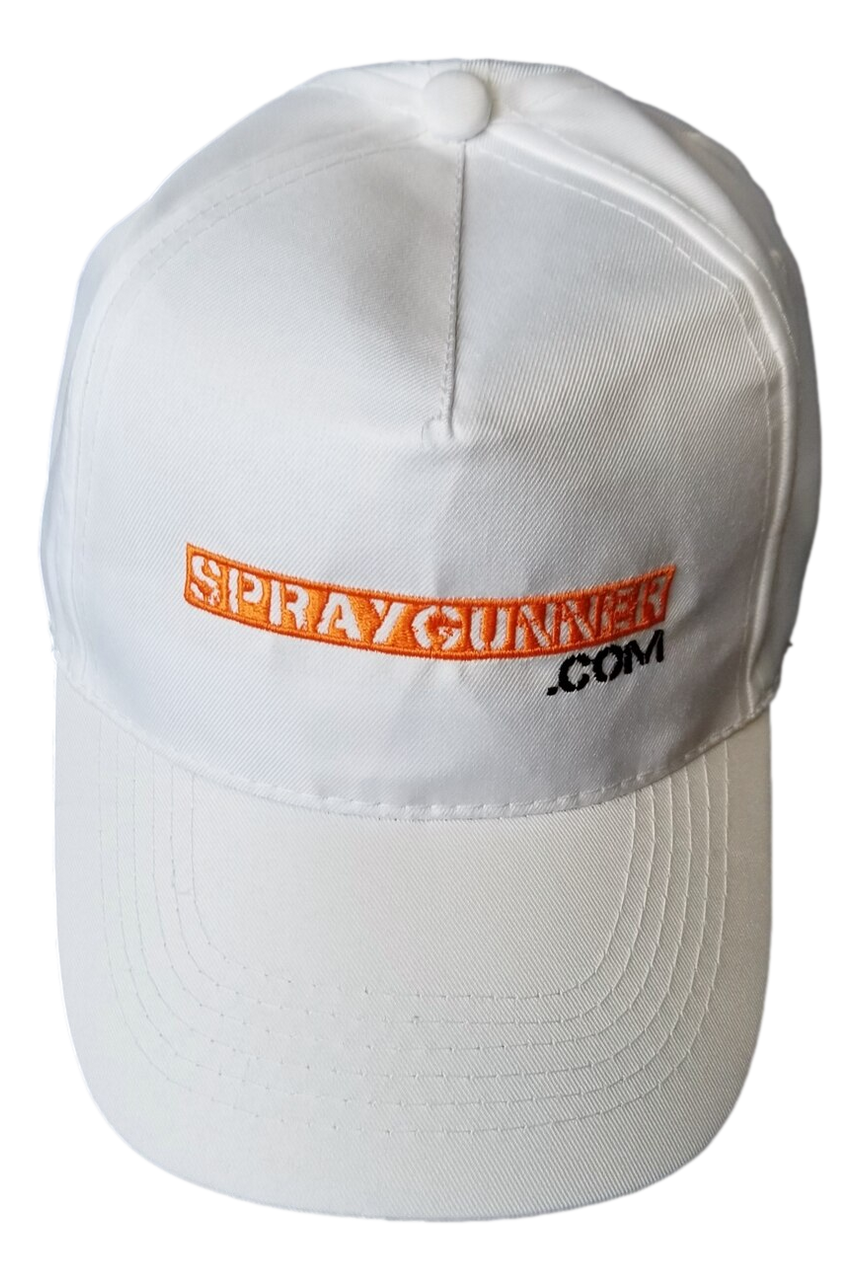 SprayGunner White Cap - SprayGunner