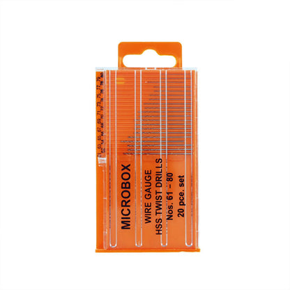 Vallejo Tools Set of 20 Drill Bits, no. 61-80