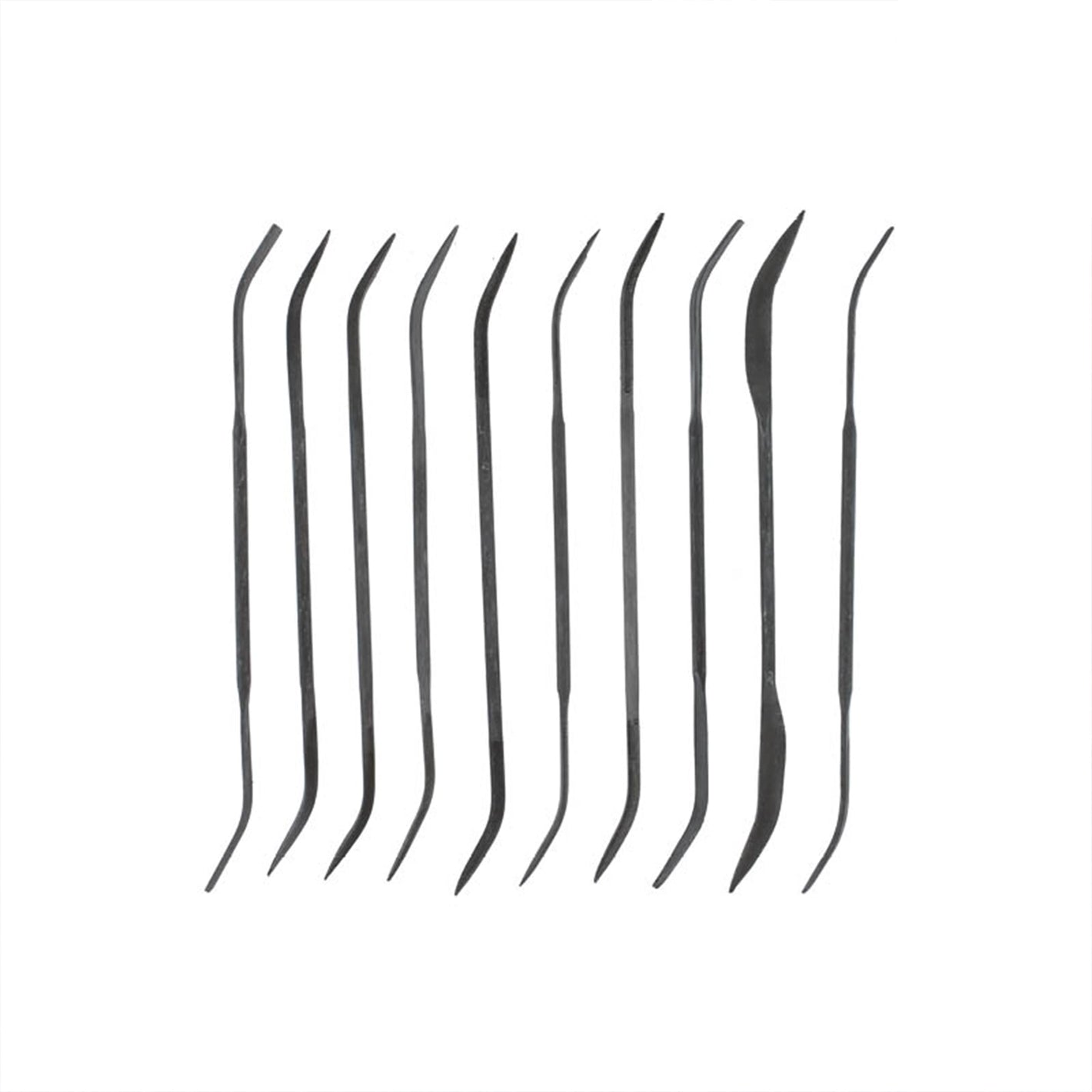Vallejo Tools Set of 10 Curved Files