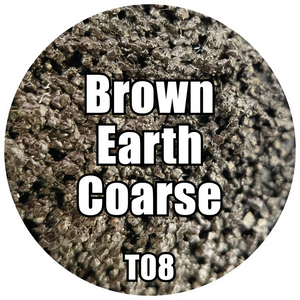 Monument Hobbies Pro Acryl Basing Textures - Brown Earth COARSE 120ml