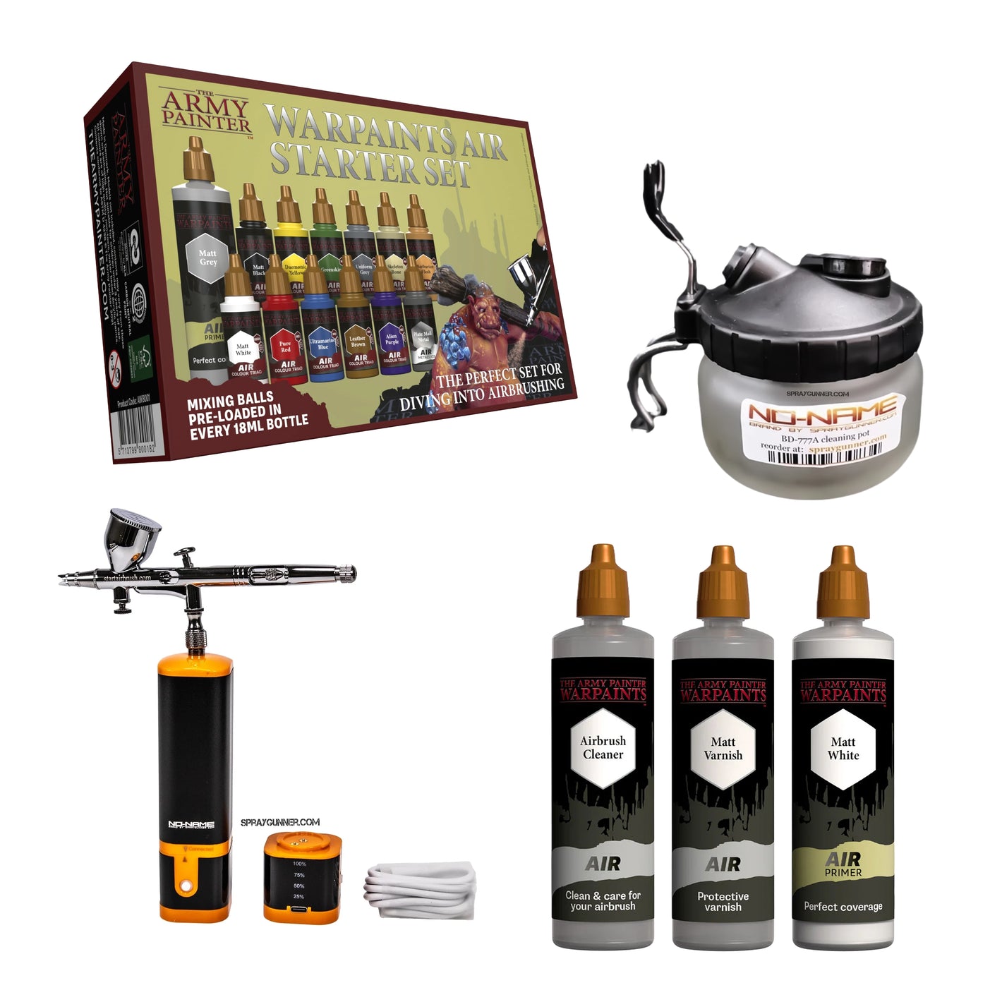 The Army Painter Airbrush Starter Set