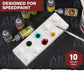 The Army Painter Speedpaint Master Bundle – Complete Set, Markers, Brushes & Medium