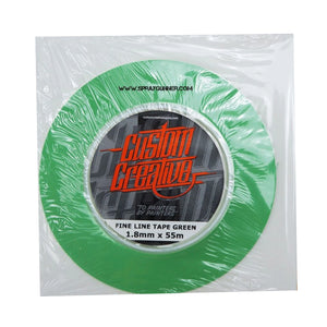 Custom Creative Fine Line Green Tape