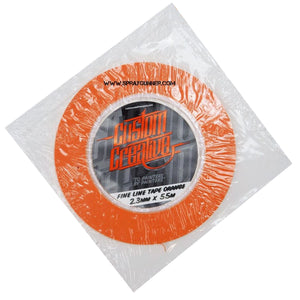 Custom Creative Fine Line Orange Tape