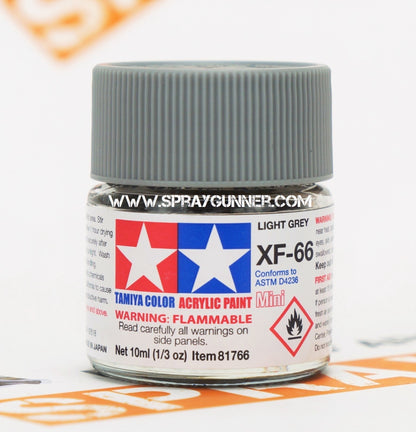 Tamiya Acrylic Model Paints: Light Gray (XF-66)