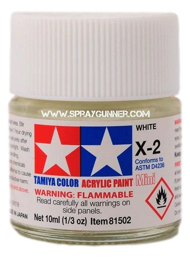 Tamiya Acrylic Model Paints: White (X-2)