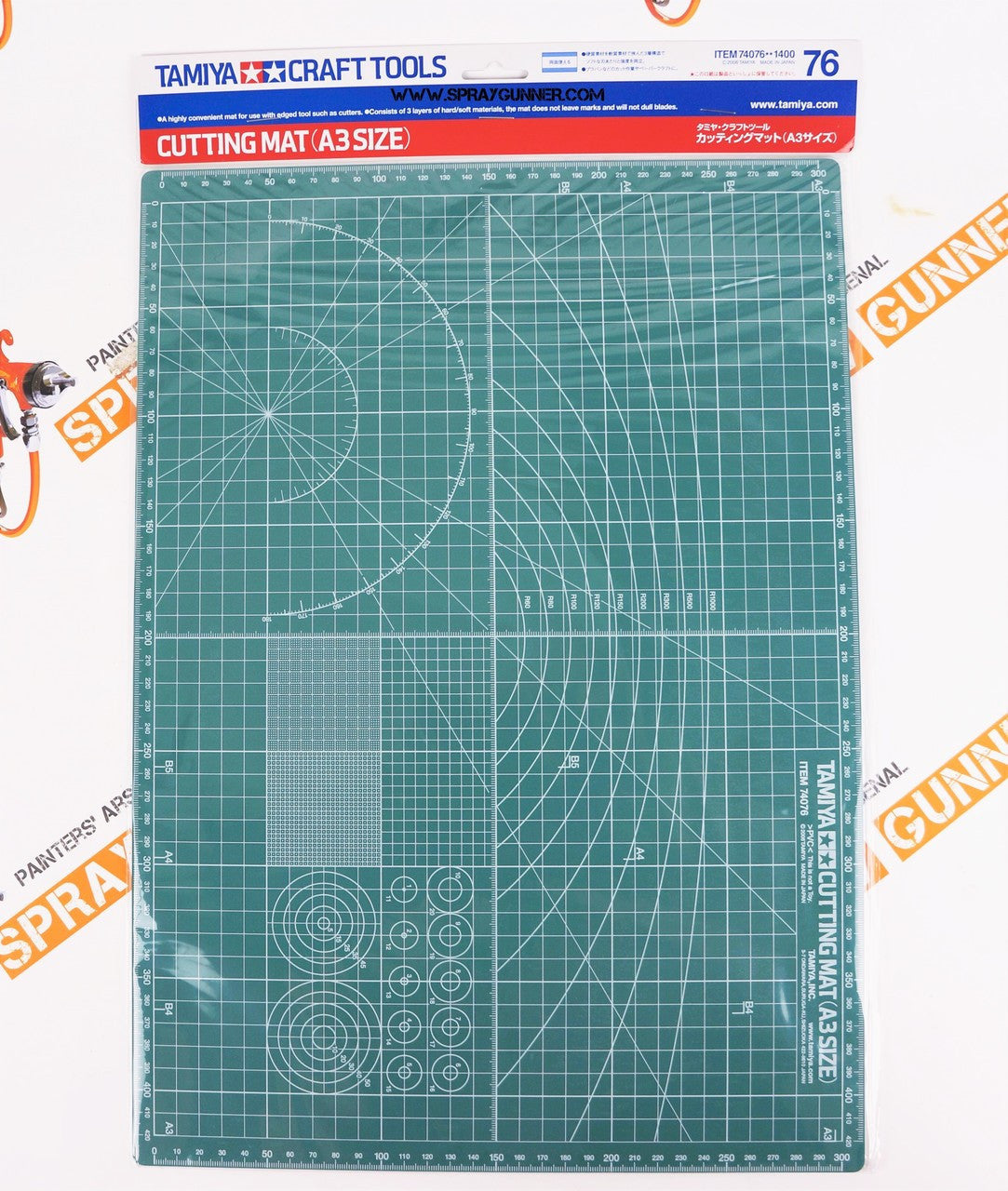 Tamiya Cutting Mat (A3 Size) - SprayGunner