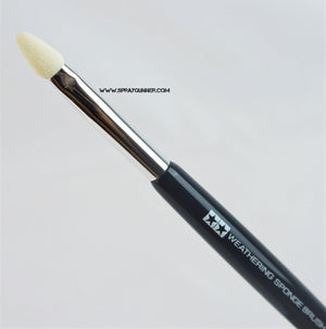 Tamiya Fine Tip Weathering Sponge Brush - SprayGunner