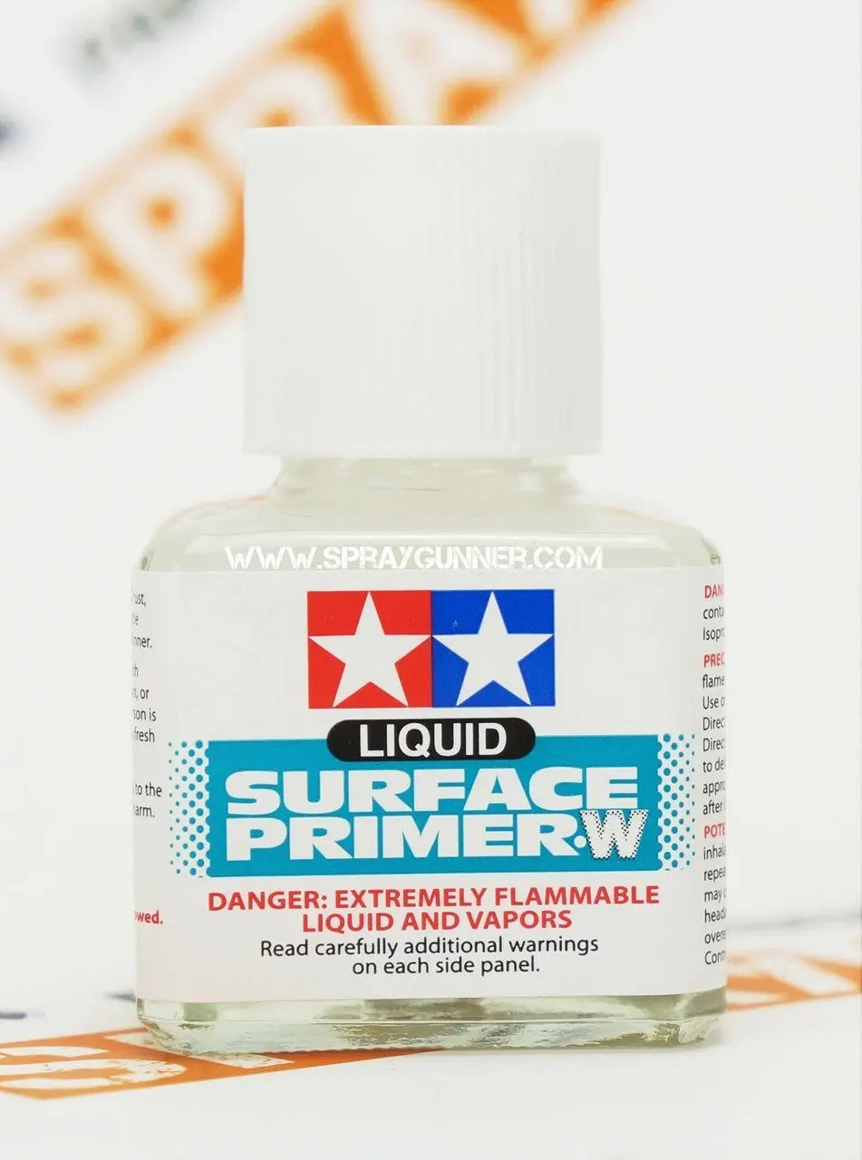 Tamiya Liquid Surface Primer Color: White Tamiya